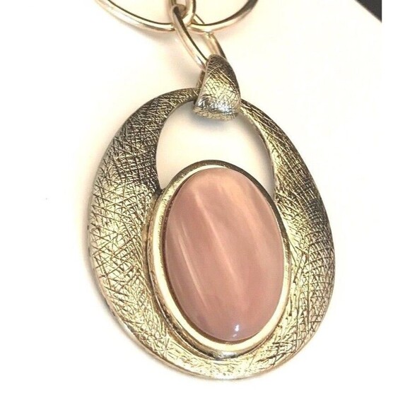 New Boutique Statement Necklace Iridescent Cabochon Premier Urban Chic 8R - Picture 7 of 11